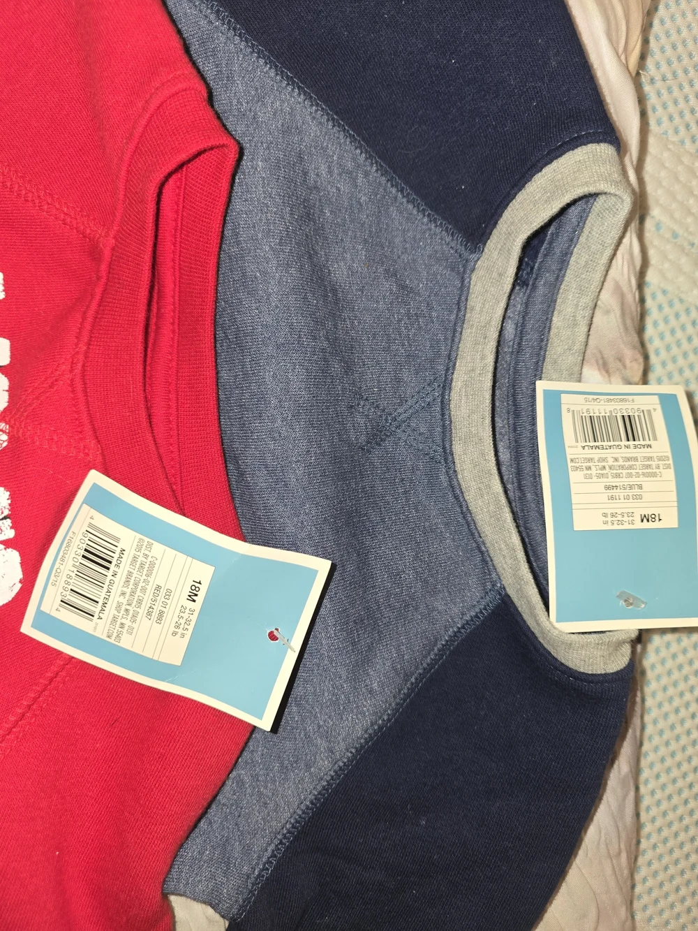 OshKosh B'gosh Red 'Mom's Super Hero' Kids Sweatshirt